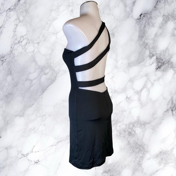 Superdown Davey Strappy Back Dress Black - Picture 9 of 10